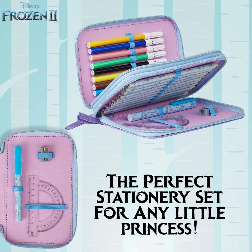 Disney Frozen Filled Pencil Cases with Frozen Stationary Supplies for Girls Pencil Case Frozen £12.49