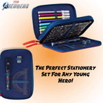 Marvel Large Filled Pencil Cases with Avengers Stationary Supplies for Boys Pencil Case Avengers £12.49