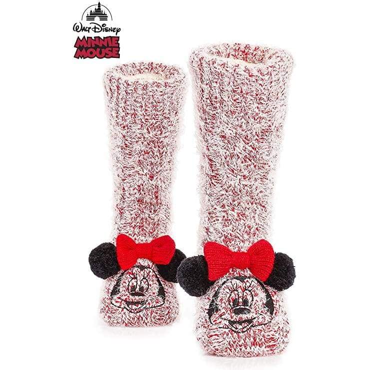 Disney Fluffy Slipper Socks for Women,minnie for Teenage Girls Socks and Slippers Disney £11.95