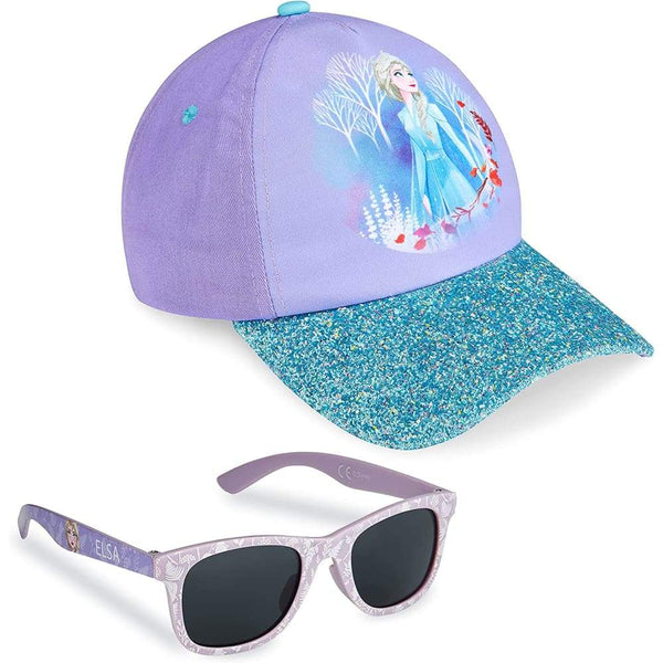 Disney Frozen Girls Baseball Cap & Kids Sunglasses Sun Hat & Uv400 Sunglasses for Kids Baseball Cap Frozen £4.99