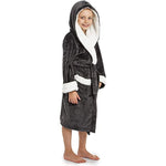 Citycomfort Fleece Dressing Gown Kids Towelling Robe Bathrobe Plush Super Soft Dressing Gown Citycomfort £10.95
