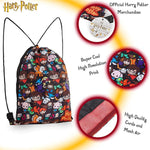 Harry Potter Drawstring Bags Gift Idea for Kids and Teens School or Travel Bag for Boys or Girls Backpack Harry Potter £6.99 Save 30%