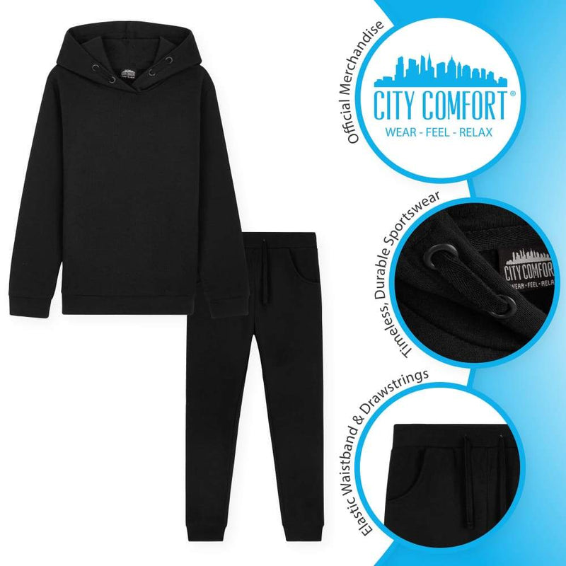 Citycomfort Tracksuit for Girls Hoodies and Joggers for Kids Tracksuit Citycomfort £14.49
