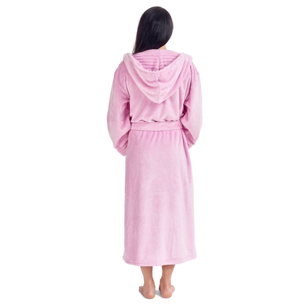 Citycomfort Fluffy Super Soft Hooded Dressing Gown for Women Dressing Gown Citycomfort £26.49