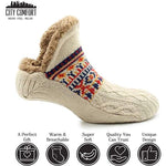 Citycomfort Socks Size 5-8 Fluffy and Warm non Slip Knitted Slipper for Man Socks Citycomfort £8.95