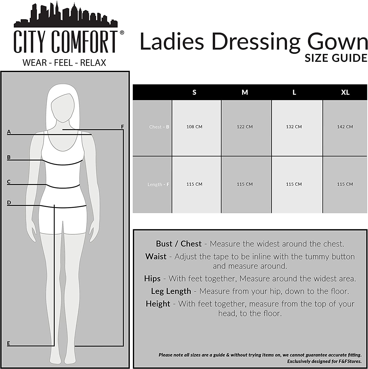CityComfort Dressing Gowns For Women, Soft Women's Robes - Get Trend