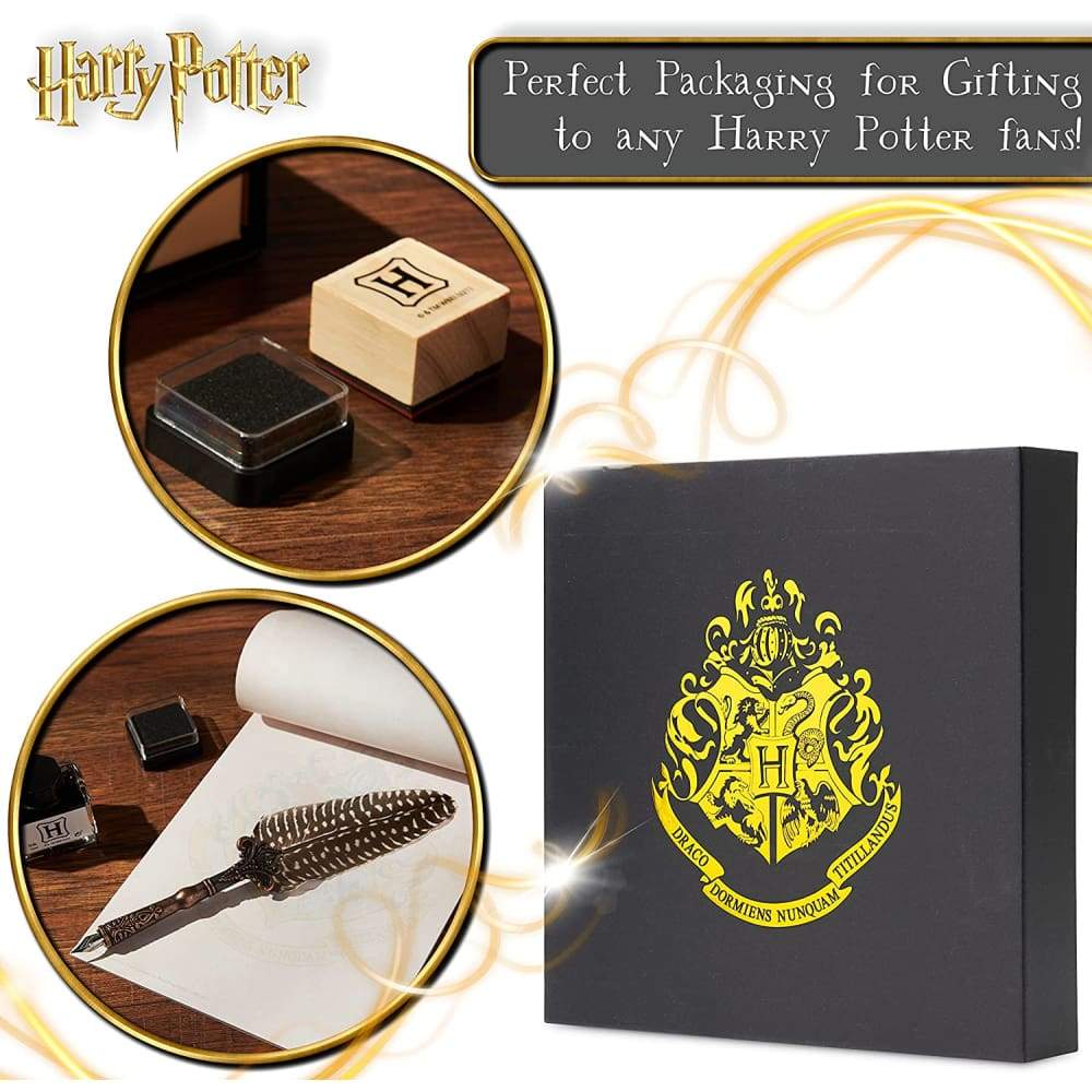 Harry Potter Hogwarts Letter Writing Set with Quill and Ink Set Arts and Crafts Harry Potter £10.99