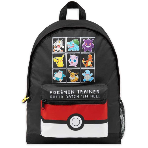 Pokemon Large Backpack for Boys and Girls Trainer Rucksack Kids Pikachu Cards Travel Bag Backpack Pokemon £10.99