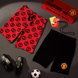 Manchester United F.c. Boys Shorts 2 Pack for Boys Teenagers Shorts Manchester United F.c. £11.49
