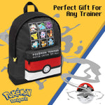 Pokemon Large Backpack for Boys and Girls Trainer Rucksack Kids Pikachu Cards Travel Bag Backpack Pokemon £10.99