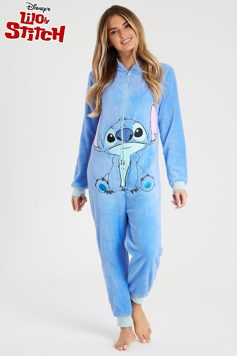 Disney Lilo and Stitch We Love stitch Long Ladies Pyjamas
