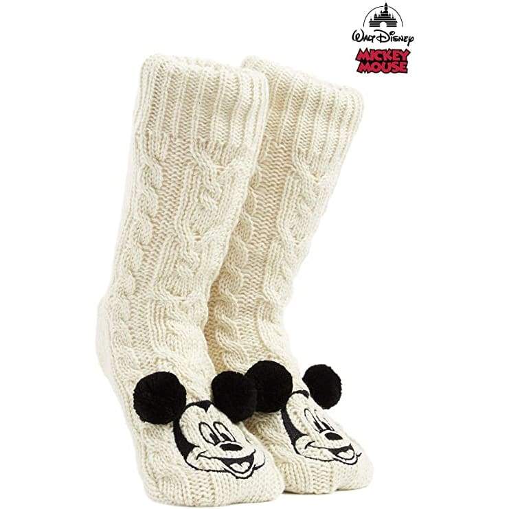 Disney Fluffy Slipper Socks for Women,teenage Girls Socks with Grip Socks and Slippers Disney £11.95