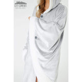 Citycomfort Blanket Hoodie for Women Snuggle Sherpa Oversized Hoodie Blanket Poncho Citycomfort £19.49