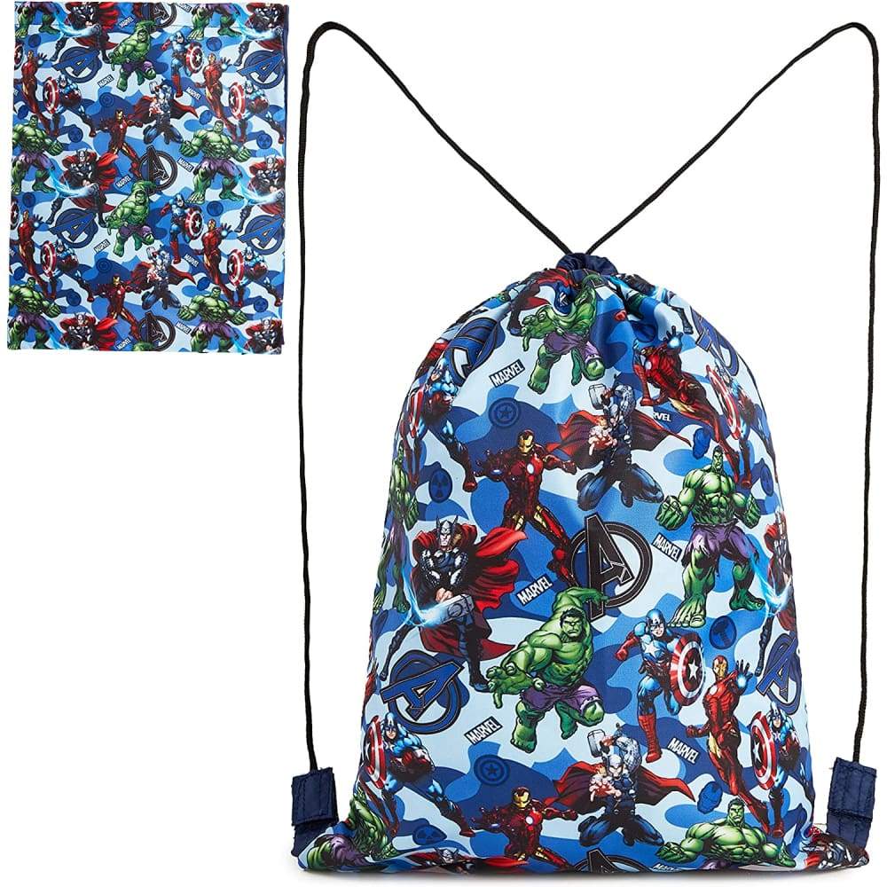 Marvel Avengers Drawstring Bags,captain America Iron Man Hulk Thor Gifts for Boys Teens Backpack Cerda Artesania £6.99 Save 30%