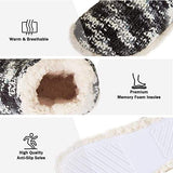 Citycomfort Warm Cosy Super Soft Indoor Outdoor Knitted Slipper Boots for Women Bootie Slippers Citycomfort £14.49