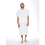 Citycomfort Unisex Adults Hooded Towel Poncho Robe with Pocket Towelling Robe Citycomfort £23.49