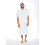 Citycomfort Unisex Adults Hooded Towel Poncho Robe with Pocket Towelling Robe Citycomfort £23.49