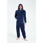 Citycomfort Fluffy Fleece Onesie with Hoodie and Pockets for Men Onesie Citycomfort £24.49