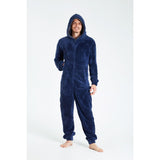 Citycomfort Fluffy Fleece Onesie with Hoodie and Pockets for Men Onesie Citycomfort £24.49
