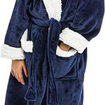 Citycomfort Fleece Dressing Gown Kids Towelling Robe Bathrobe Plush Super Soft Dressing Gown Citycomfort £10.95