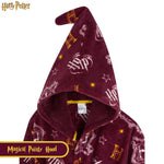 Harry Potter Kids Dressing Gown Gryffindor Soft Fleece Robe for Boys or Girls Dressing Gown Harry Potter £20.49