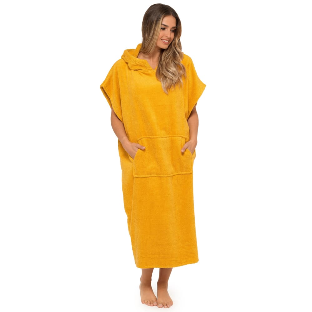 Citycomfort Unisex Adults Hooded Towel Poncho Robe with Pocket Towelling Robe Citycomfort £23.49