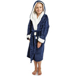 Citycomfort Fleece Dressing Gown Kids Towelling Robe Bathrobe Plush Super Soft Dressing Gown Citycomfort £10.95