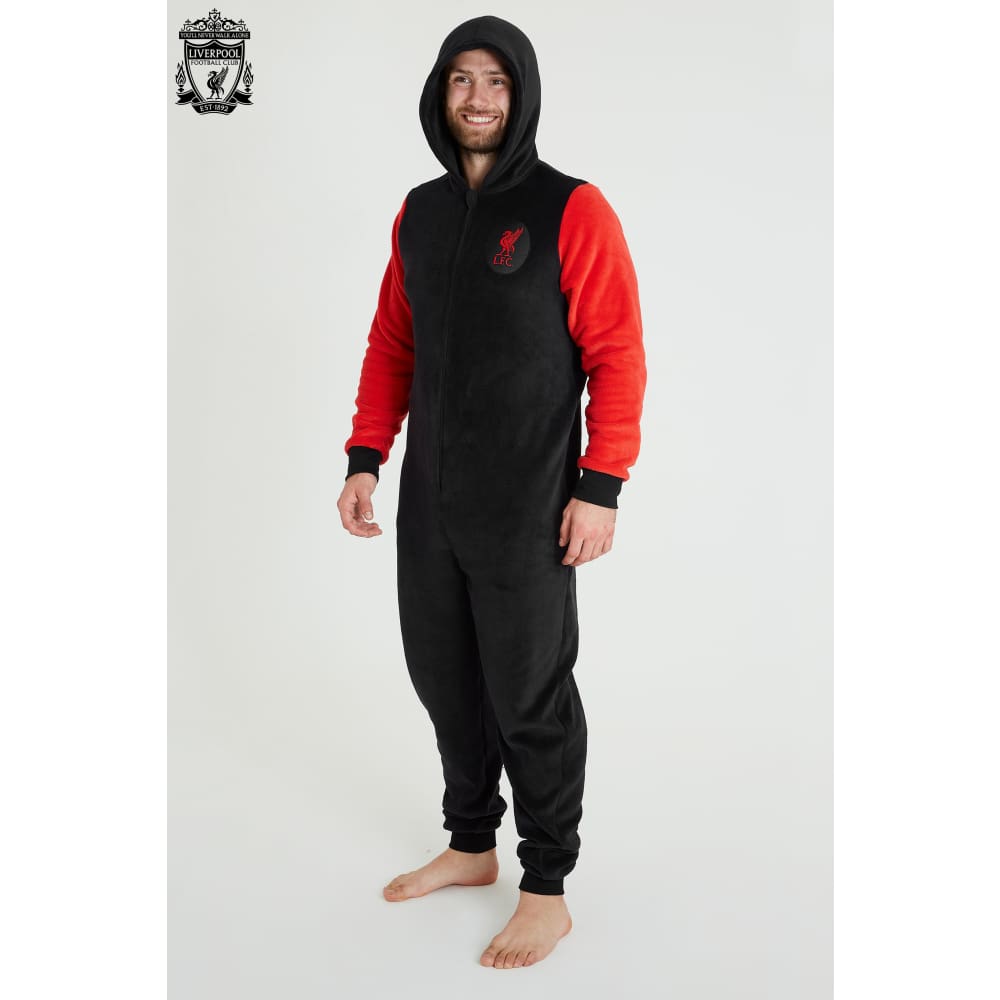 Liverpool F.c. Mens Pyjamas Fleece Mens Onesies Football Gifts for Men Teens Onesie Liverpool £29.49
