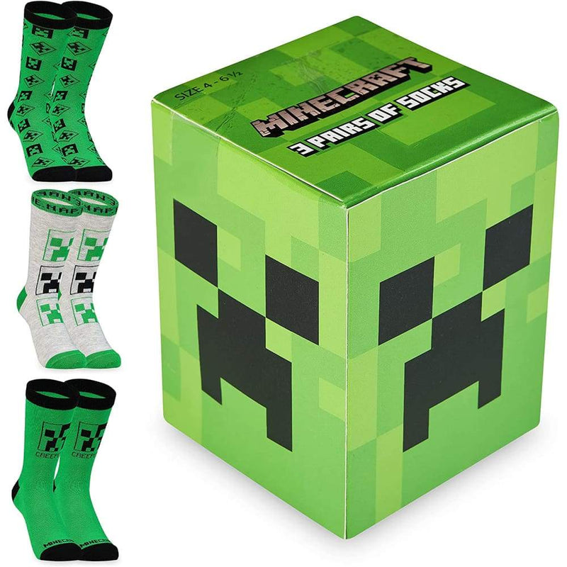 Minecraft Boys Socks, Kids Socks Boys Multipack, Minecraft gifts