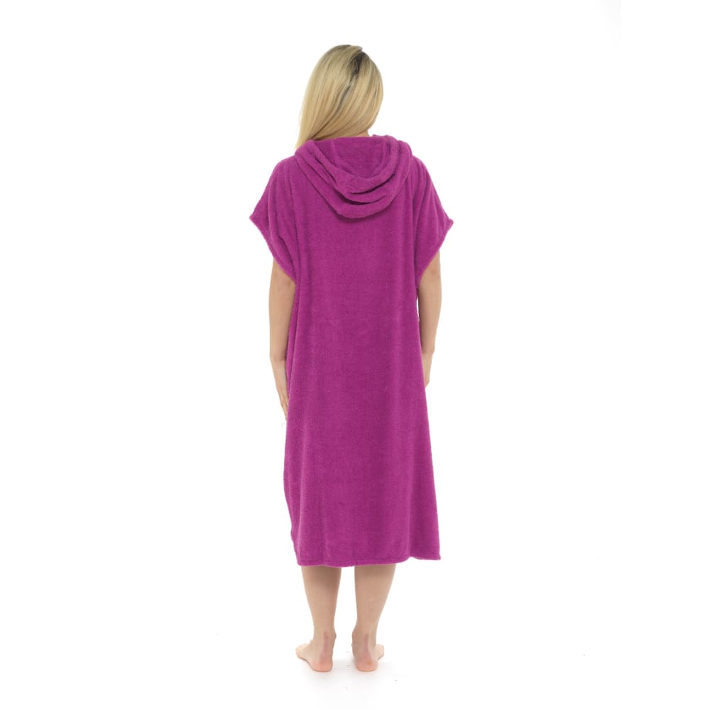 Citycomfort Unisex Adults Hooded Towel Poncho Robe with Pocket Towelling Robe Citycomfort £23.49