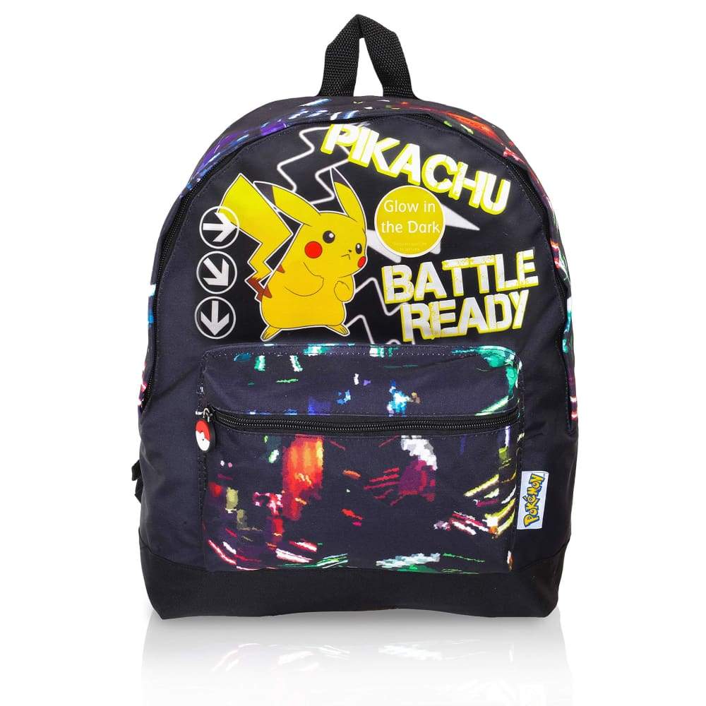 Pokémon Pikachu Glow in the Dark Large Backpack for Children Backpack Pokemon £15.49