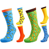 CityComfort Mens Socks Multipack of Funny Socks Men and Teens, Pack of 6 - Get Trend