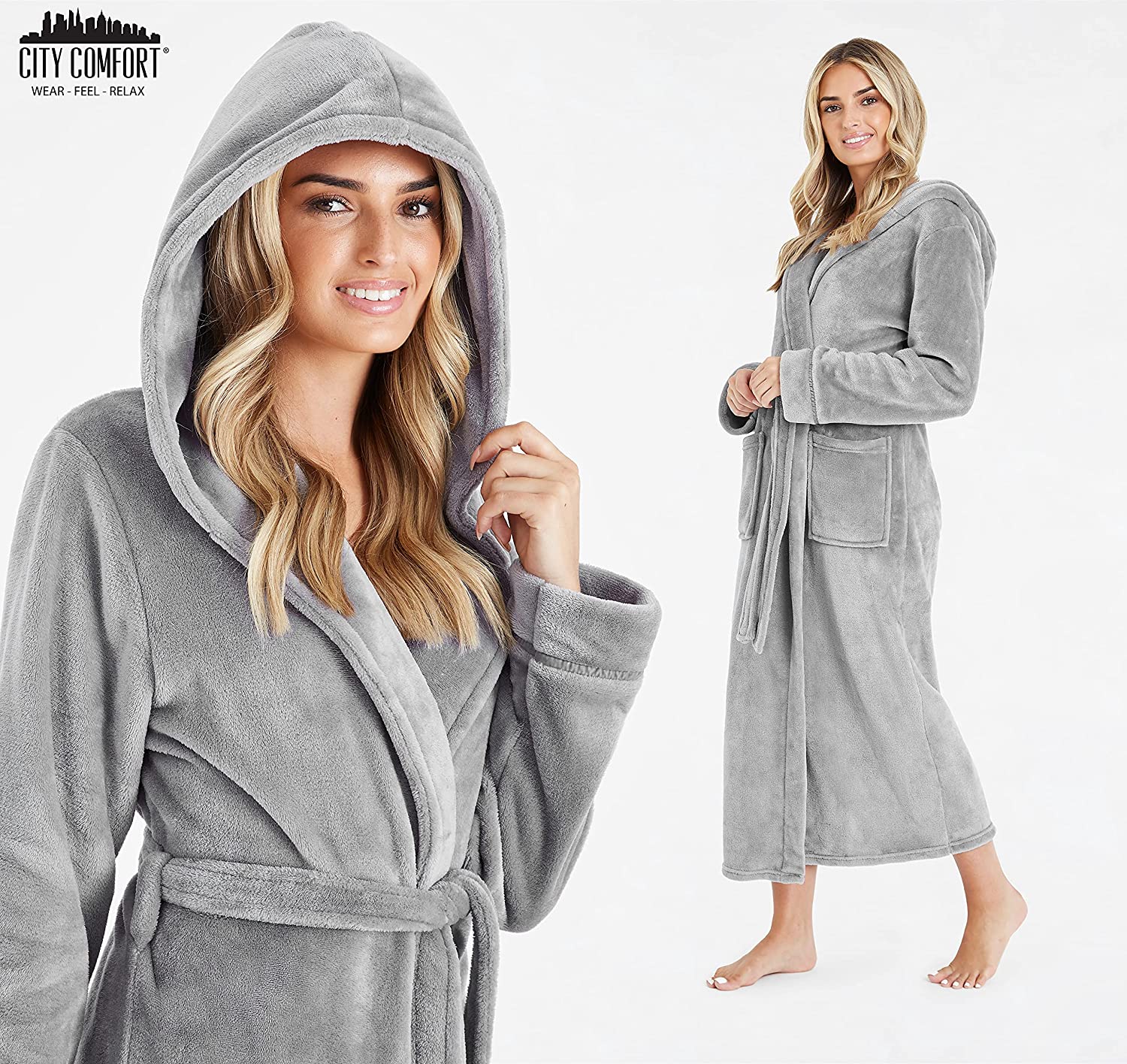 CityComfort Dressing Gowns For Women, Soft Women's Robes - Get Trend