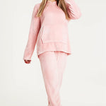 CityComfort Womens Pyjamas, Warm Fleece Hooded Pyjamas for Women Sets