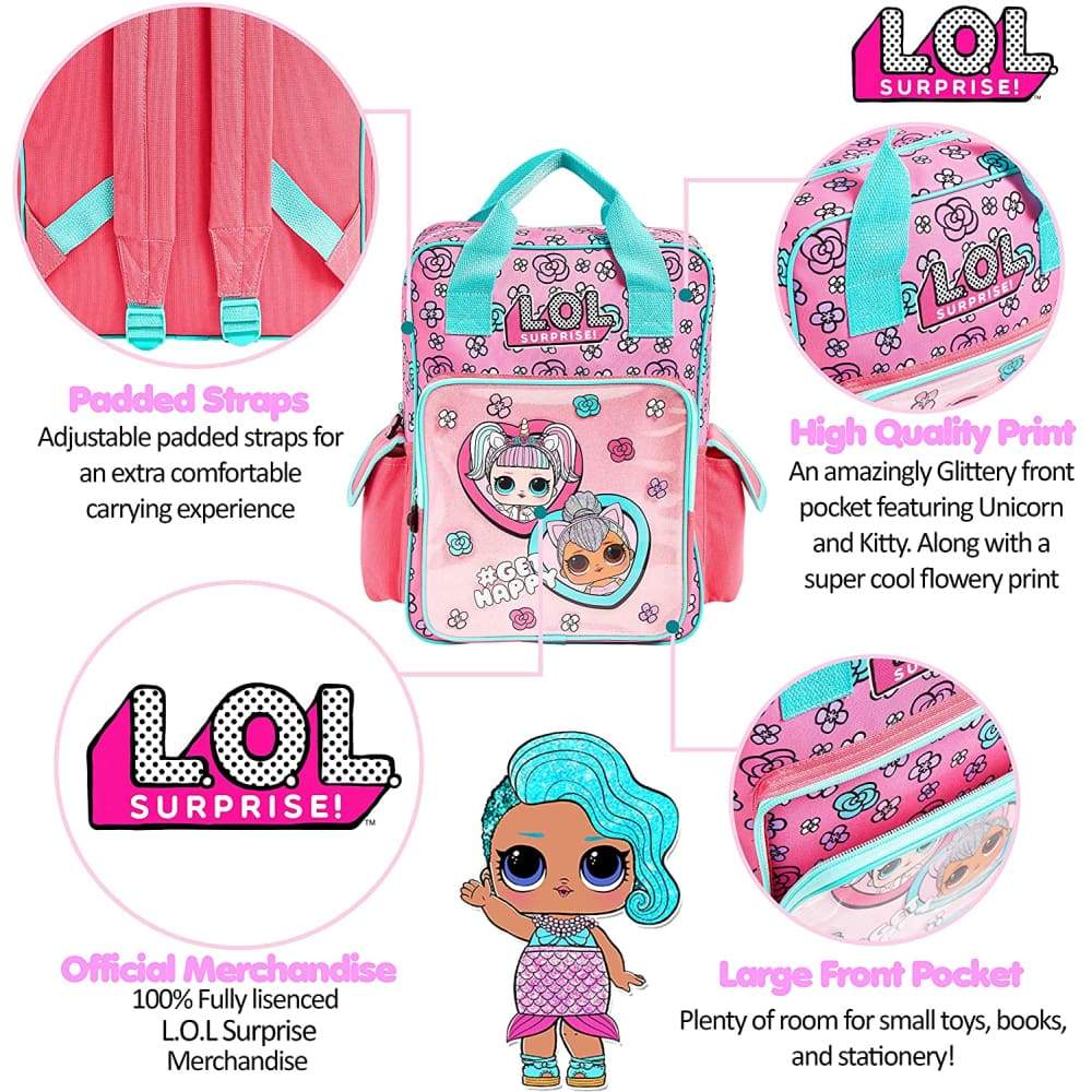 L.o.l. Surprise! School Bag and Handbag,supplies for Children,official Backpack School Bag L.o.l. Surprise! £17.98