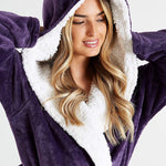CityComfort Ladies Dressing Gown Soft Plush Bath Robe for Women