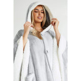 Citycomfort Blanket Hoodie for Women Snuggle Sherpa Oversized Hoodie Blanket Poncho Citycomfort £19.49