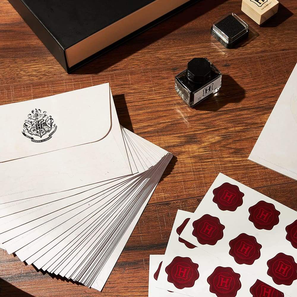 Harry Potter Hogwarts Letter Writing Set with Quill and Ink Set Arts and Crafts Harry Potter £10.99