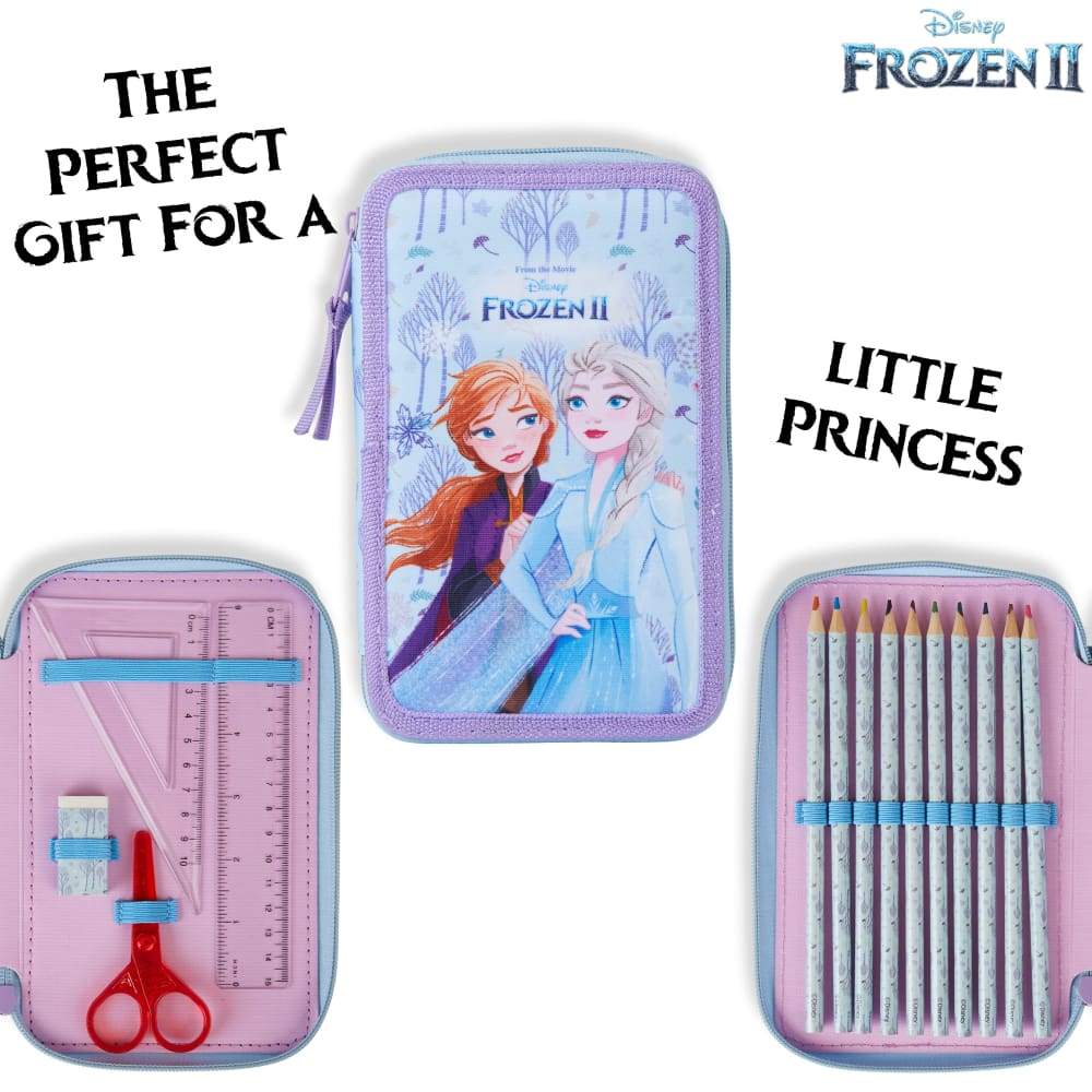Disney Frozen Filled Pencil Cases with Frozen Stationary Supplies for Girls Pencil Case Frozen £12.49