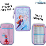 Disney Frozen Filled Pencil Cases with Frozen Stationary Supplies for Girls Pencil Case Frozen £12.49
