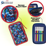Marvel Large Filled Pencil Cases with Avengers Stationary Supplies for Boys Pencil Case Avengers £12.49