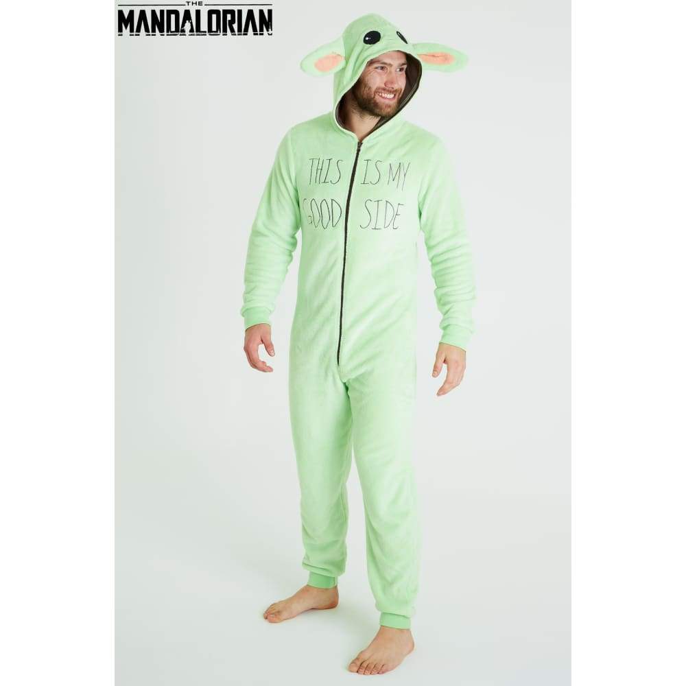Star Wars the Mandalorian Fluffy Fleece Onesie for Men Women Onesie Star Wars £27.49