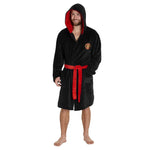 Manchester United F.c. Dressing Gown for Men Mens Fleece Robe Football Gifts Dressing Gown Manchester United F.c. £29.49