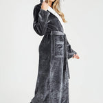 CityComfort Ladies Dressing Gown Soft Plush Bath Robe for Women