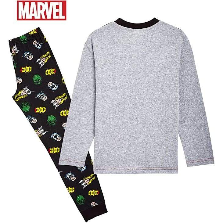 Marvel Boys Pyjamas,long Cotton,avengers Captain America,hulk,thor and Iron Man Pyjamas Avengers £12.95