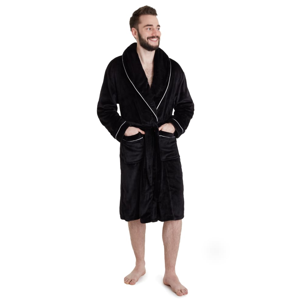 Citycomfort Luxury Super Soft Men Dressing Gown Mens Bathrobe Dressing Gown Citycomfort £22.49