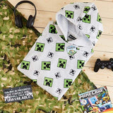 Minecraft Oversized Blanket Hoodie Fleece Dressing Gown for Boys Girls Hoodie Minecraft £23.49