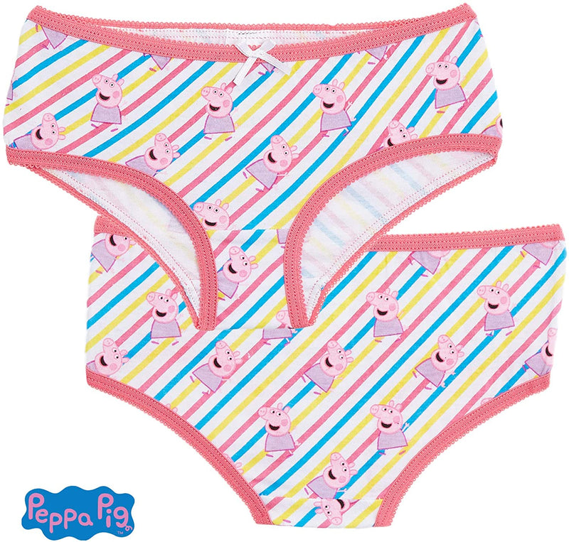 Peppa Pig Knickers Briefs Pants Underwear Pack of 3