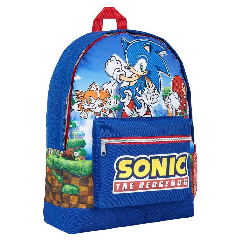 Sonic the Hedgehog Backpack Large Capacity School Bag for Children Teens Backpack Sonic £15.49