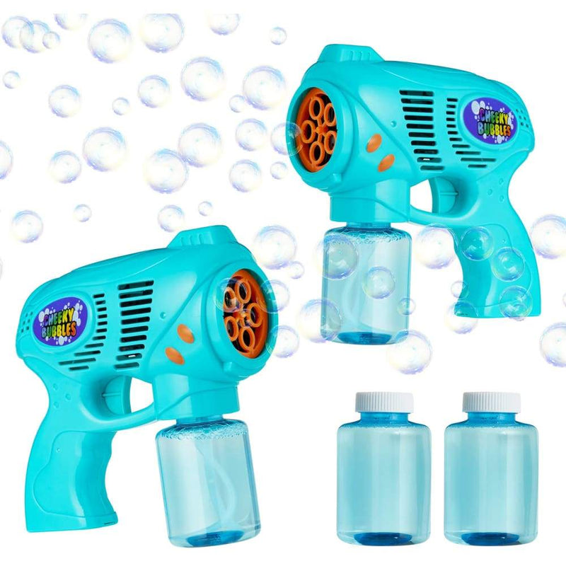 Cheekybubbles Bubble Machine Bubble Fluid Toy Gun Garden Games for Children Bubble Machine Cheekybubbles £15.49